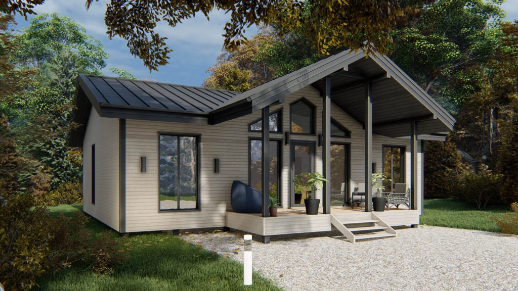 Проект идеального дома для загородной жизни с универсальной комфортабельной планировкой от СК "Загородом"